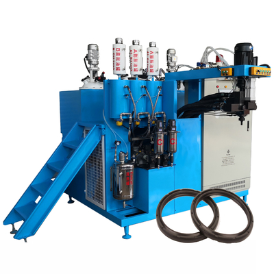 Machine de bâti automatique de polyuréthane de la balle 0.01Mpa