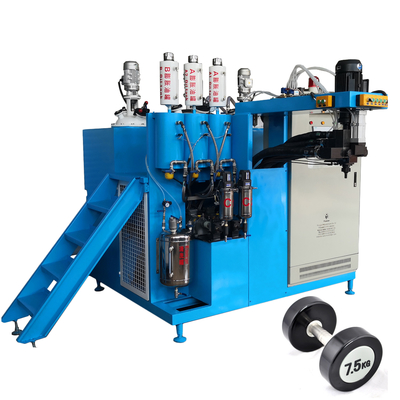 Machine de bâti de polyuréthane de la roue 30L de forme d'haltère d'unité centrale