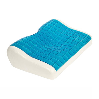 Oreiller de refroidissement de gel de mousse de mémoire de polyuréthane de glace à haute densité