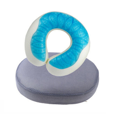 Détendez l'oreiller de refroidissement réversible de mousse de mémoire de gel de 7cm