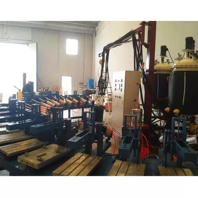 Machine de moulage par injection de chaussure de la semelle intérieure 1.5kW de laine de polyuréthane