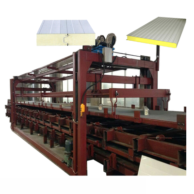 Machine de panneau &quot;sandwich&quot; de polyuréthane de la porte 1200mm de garage