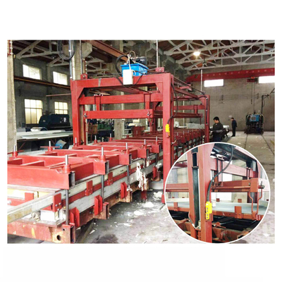Machine de panneau &quot;sandwich&quot; de polyuréthane de la porte 1200mm de garage