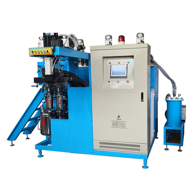 Machine de bâti de polyuréthane de la roue 30L de forme d'haltère d'unité centrale