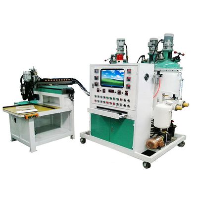 Machine de distribution de haut de productivité polyuréthane de PLC