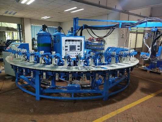 Semelle intérieure de chaussure d'unité centrale de polyuréthane faisant la machine de moulage par injection de chaussure de machine
